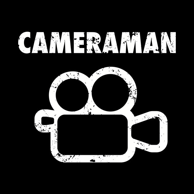 Film Video Camera Operator Cameraman DOP Gift by Super Fresh Art