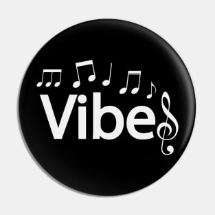 Vibes artistic typography design Pin