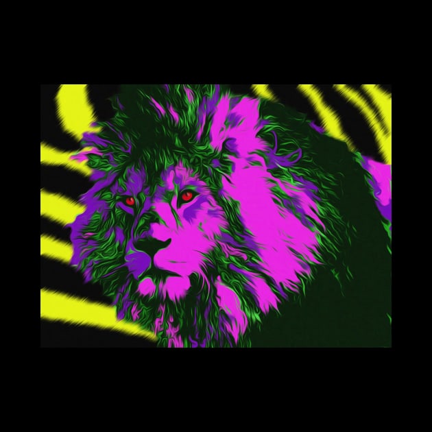 Pop Lion #2 by SiSuSiSu
