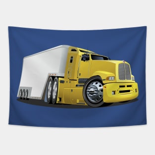 Cartoon truck Tapestry