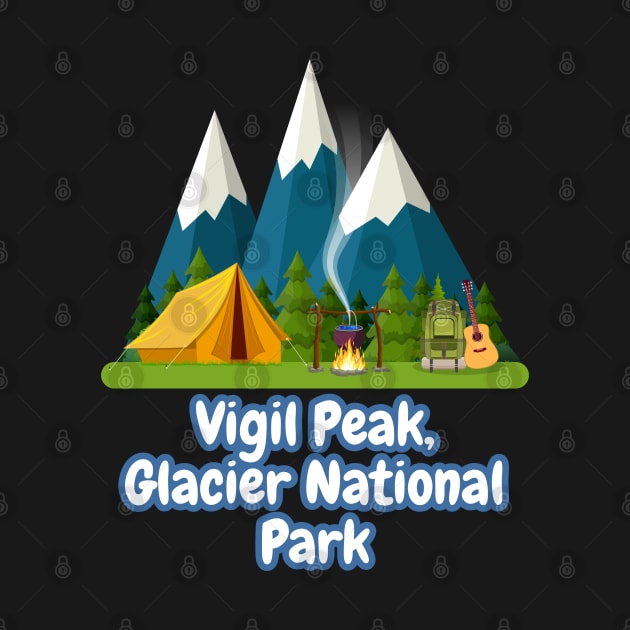 Vigil Peak, Glacier National Park by Canada Cities