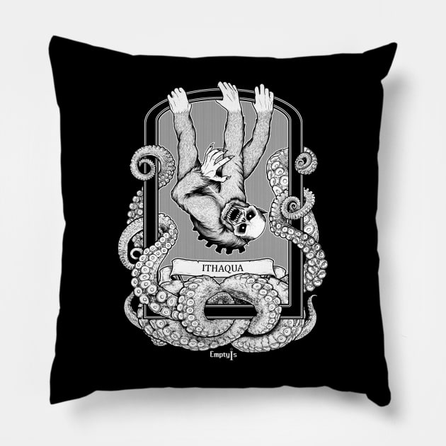 Lovecraft Ithaqua Pillow by EmptyIs