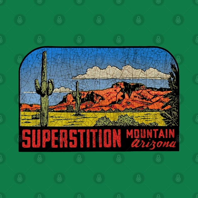 Superstition Mountain Arizona by Midcenturydave