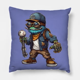 Cute steam punk Monster Pillow