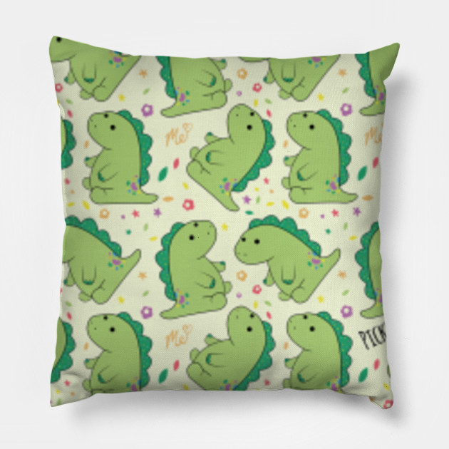 KIDS PICKLE Moriah Elizabeth - BACK TO SCHOOL - Dinosaurs - Pillow | TeePublic