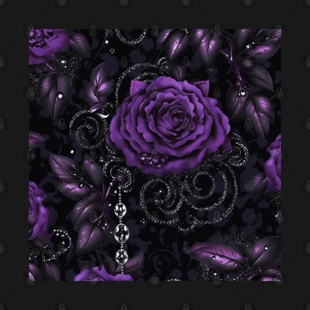 Purple Roses by Enchanted Reverie