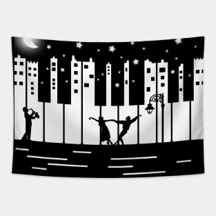 Piano City Tapestry