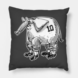 football player elephant Pillow