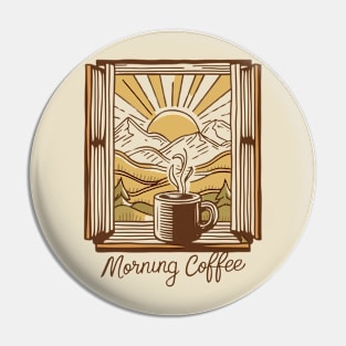 mornings are for coffee and contemplation Pin