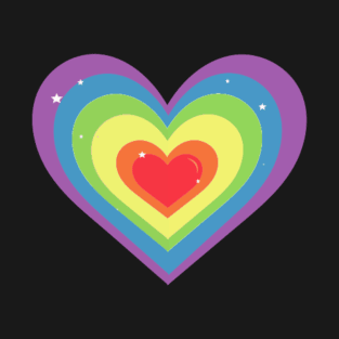 Rainbow Heart T-Shirt