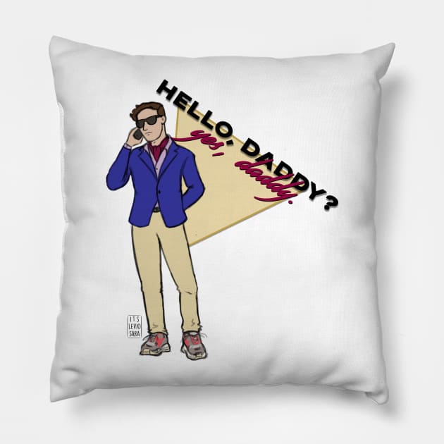 Jake Peralta Daddy Pillow by itsleviosara