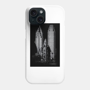 Gooderham Flatiron Building And Toronto Downtown No 2 Phone Case