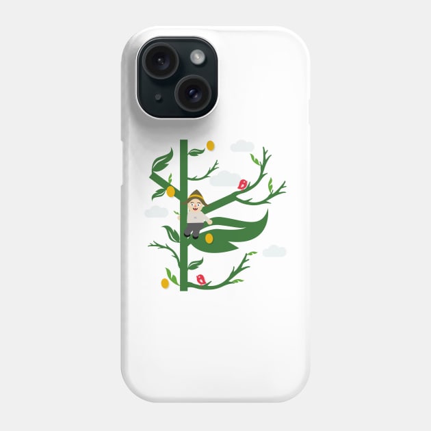 Jack And The Bean Stalk Phone Case by Beni-Shoga-Ink