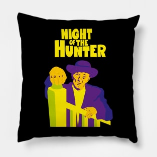 The Night of the Hunter: Captivating Robert Mitchum's Iconic Performance Pillow