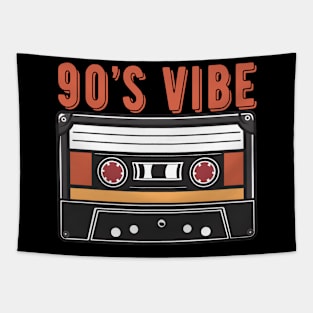 90's Vibe Cassette Tap Vintage Retro Tapestry