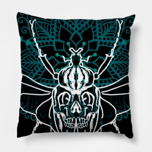 Beetle Mandala Pillow