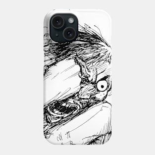 FWACATA! Art to the Face! (White for Dark colors) Phone Case