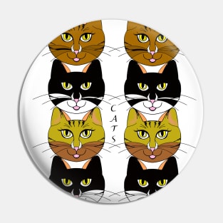 Cat Lovers Pin