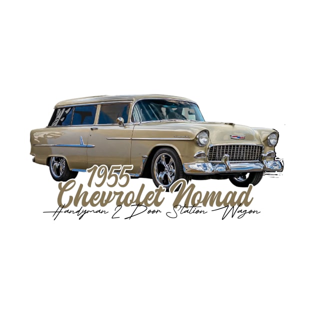 1955 Chevrolet Nomad Handyman 2 Door Station Wagon by Gestalt Imagery