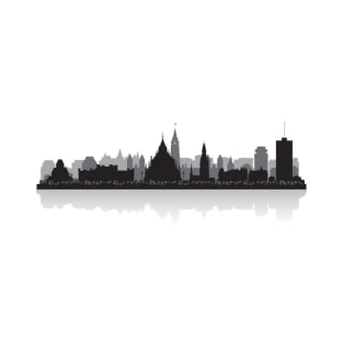 Ottawa Black/White City Scape T-Shirt