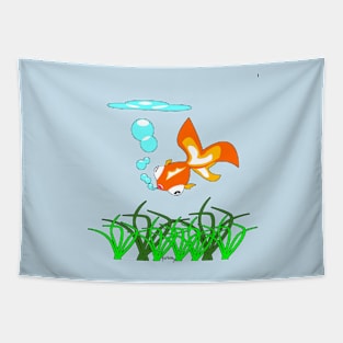 Goldfish Tapestry