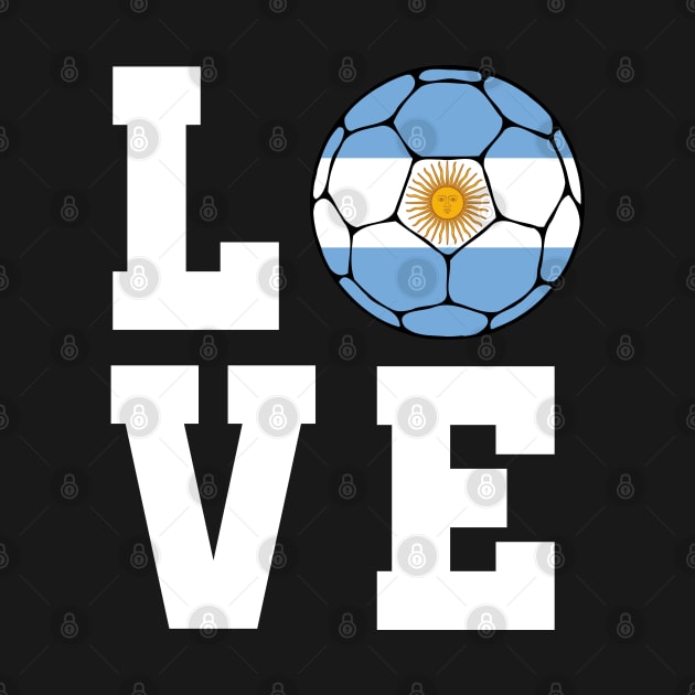 Argentina Football by footballomatic