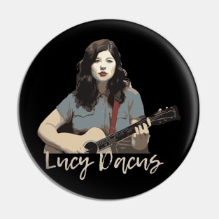 VINTAGE Lucy Dacus // INDIE FANS ART Pin