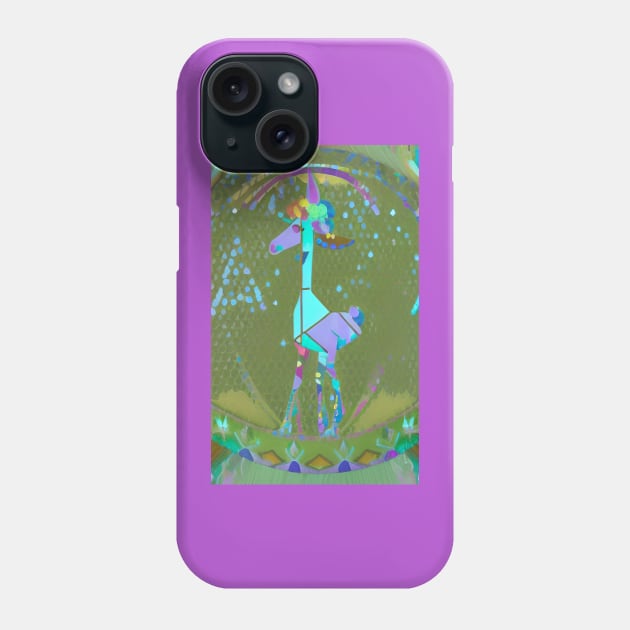 Llama Unicorn Clown Phone Case by Nirvana Llamas