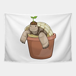 Turtle Plant pot Plant Tapestry