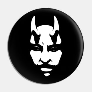 Devil (white) Pin