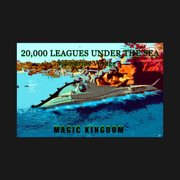 20,000 Leagues under the sea poster art by dltphoto