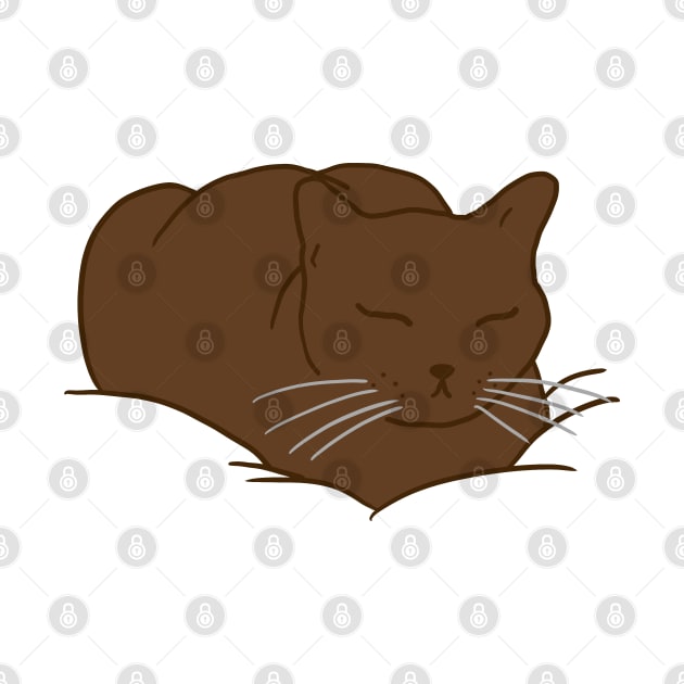 Loaf of Cat - brown by CCDesign