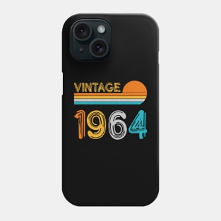 Vintage 1964 Happy 59th Birthday Retro Phone Case