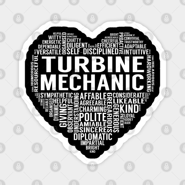 Turbine Mechanic Heart Magnet by LotusTee