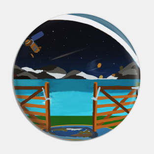 Night Sky Pin