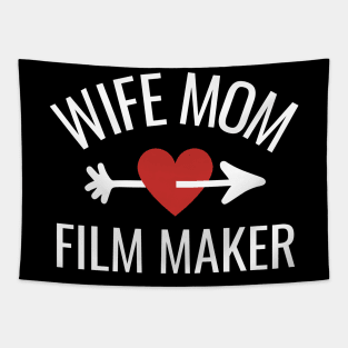 Wife Mom Film Maker Gift Idea Tapestry