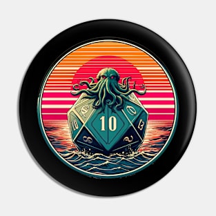 Cthulhu's Dice Domination Pin