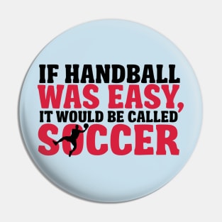 Handball Easy Pin