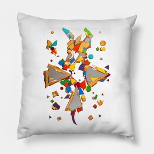 Abstract Absurd Pillow