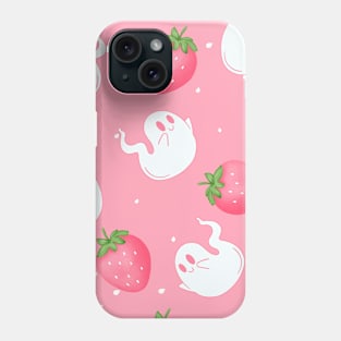 Strawberry Ghost Phone Case