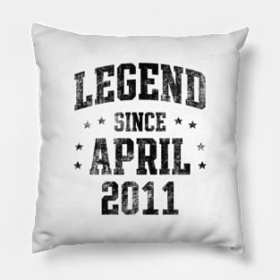 Legend since April 2011 Pillow