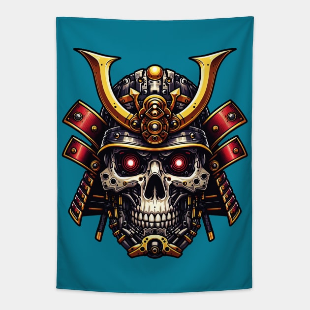 Cyber Samurai S01 D60 Tapestry by Houerd