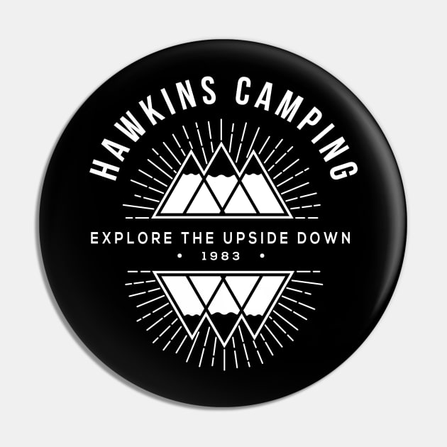 Hawkins Camping Explore Stranger Things Pin by Rebus28