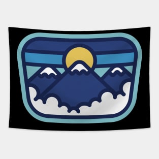 Mountain Line Tapestry