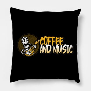 Coffee And Music Pillow