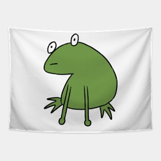 Funny frog Tapestry