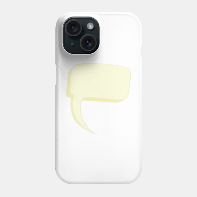 Thought Balloon Phone Case by THP Creative