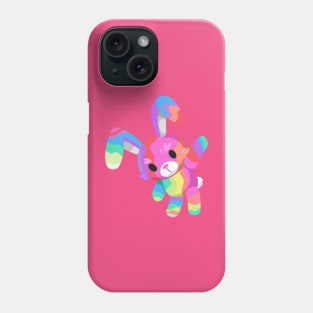 rainbow bunny Phone Case