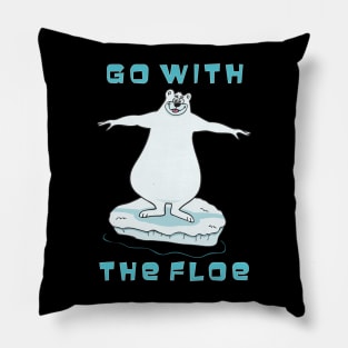 Go With The Floe Pillow
