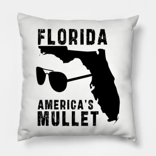 Florida america's mullet: Newest design for Florida america's mullet Pillow